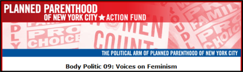 Planned Parenthood New York City, Voices of Feminism, Gloria Feldt, Lynn Harris, Jessica Valenti, pro-choice, abortion.png